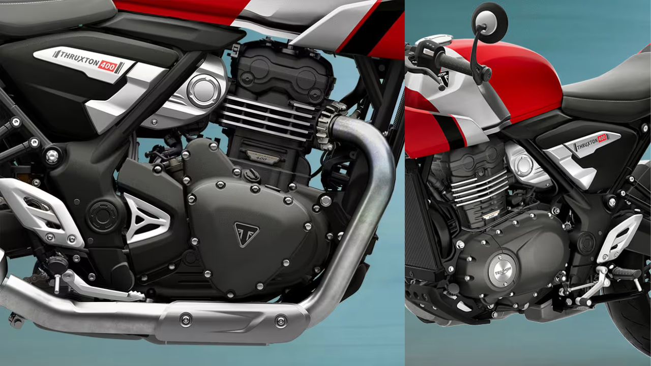 Triumph Thruxton 400 gets same engine as Speed 400
