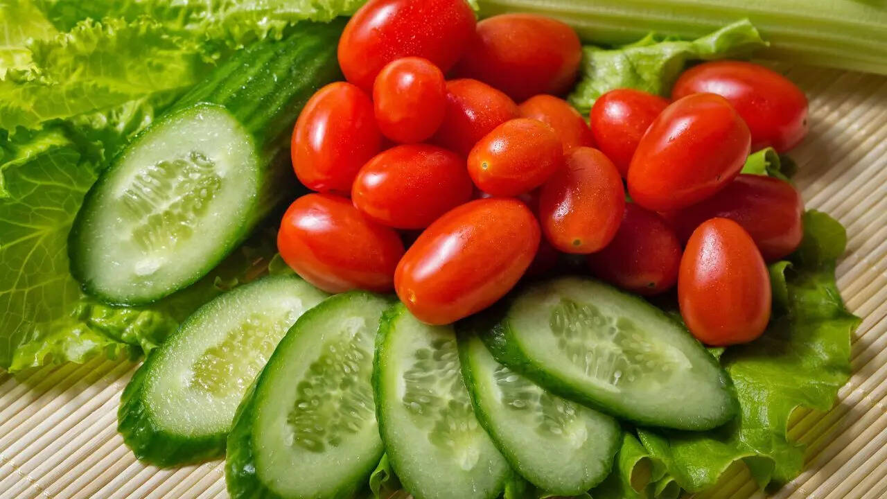 Alkaline and watery foods