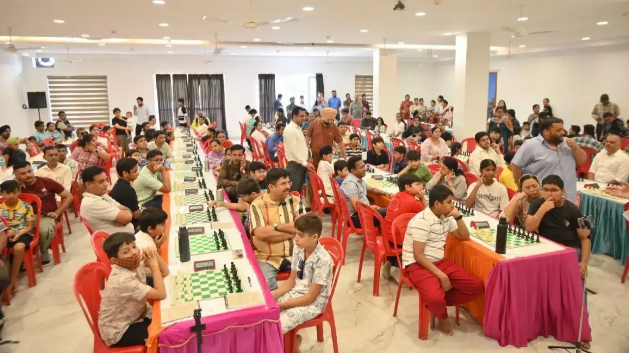 Tanishka Garg's mother organised a tournament featuring youngsters from nearby regions and far. (Photo by Special Arrangement) Tournament organised by Tanishka's mother (Embed)