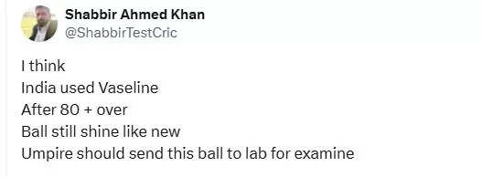 Shabbir Ahmed.