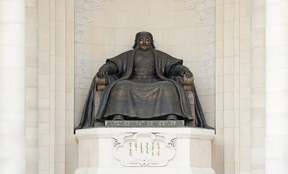 Ghenghis Khan statue in Mongolia