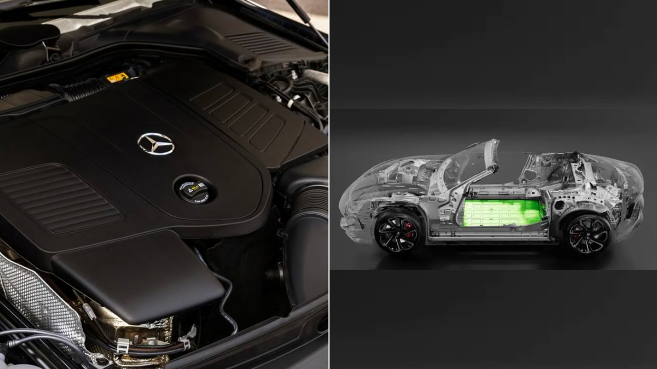 MG Cyberster vs CLE 300: Powertrain