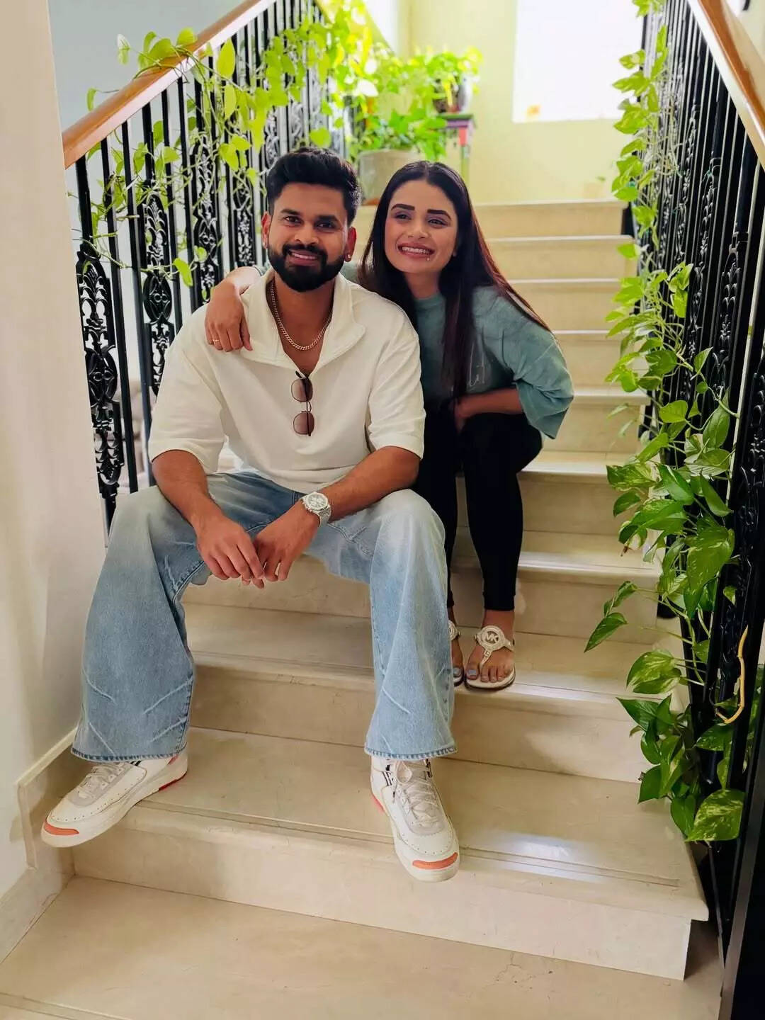 Shreyas Iyer posted this photo on his Instagram account to celebrate Rakshabandhan with sister Shresta. (Instagram) Shreyas-Iyer