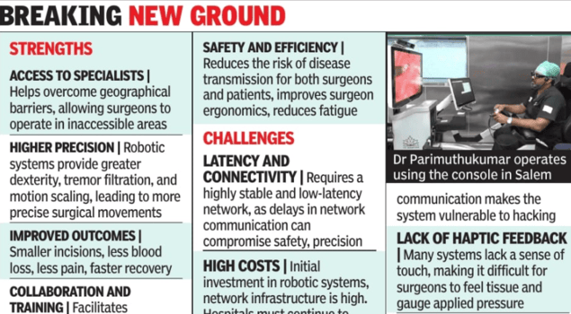 Dr. Parimuthukumar controlled robotic tools from 360km away