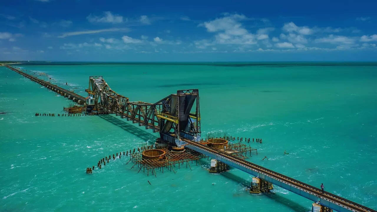 Pamban Bridge, Rameswaram, Tamil Nadu