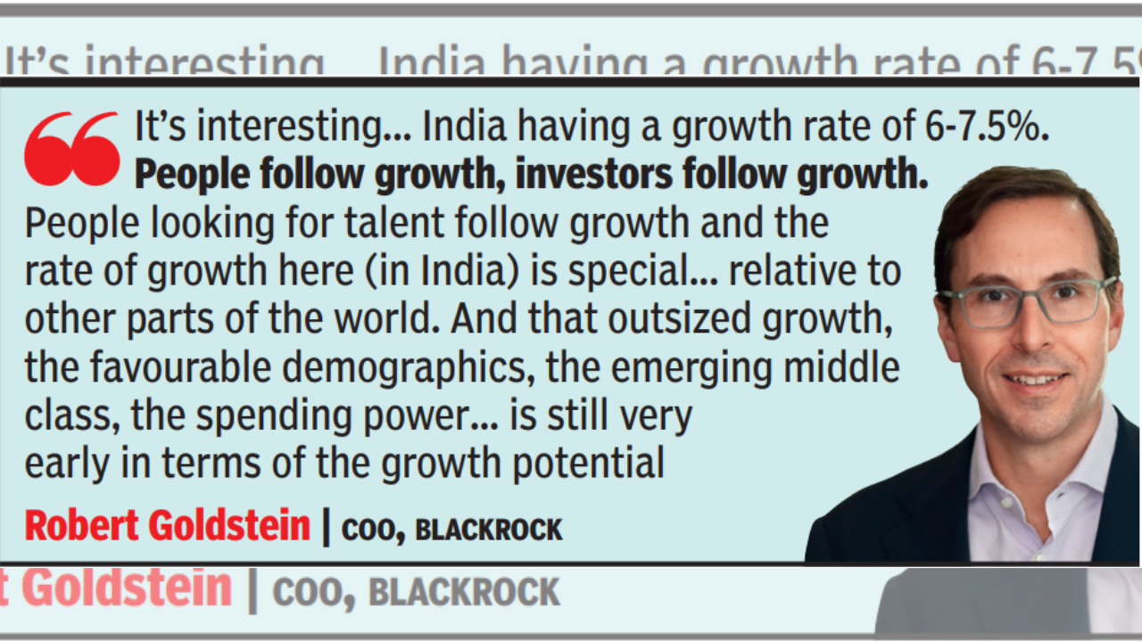 People follow growth, investors follow growth: Robert Goldstein