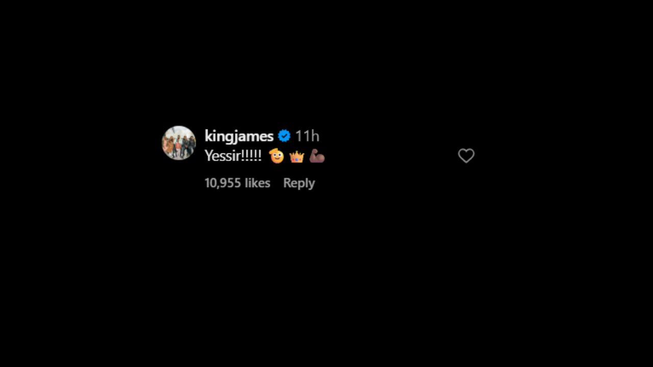 LeBron James' comment