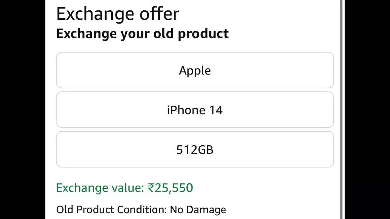 iPhone 15 exchange deal