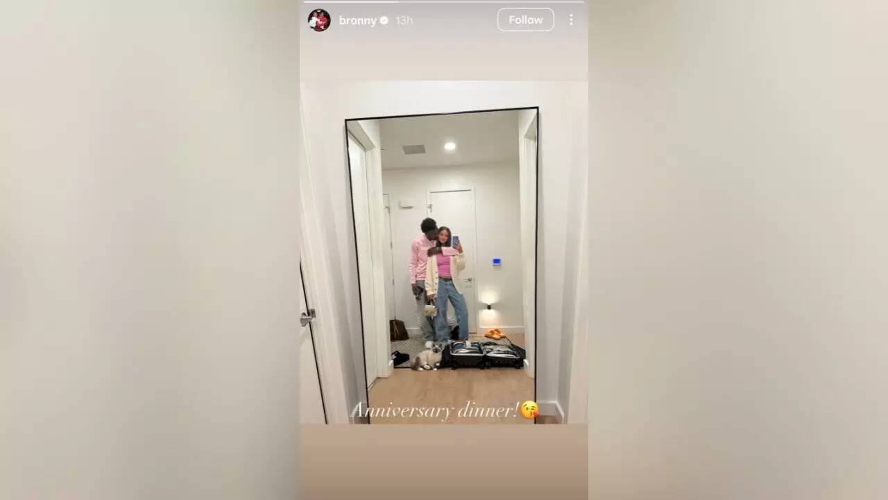 Bronny James Instagram Story