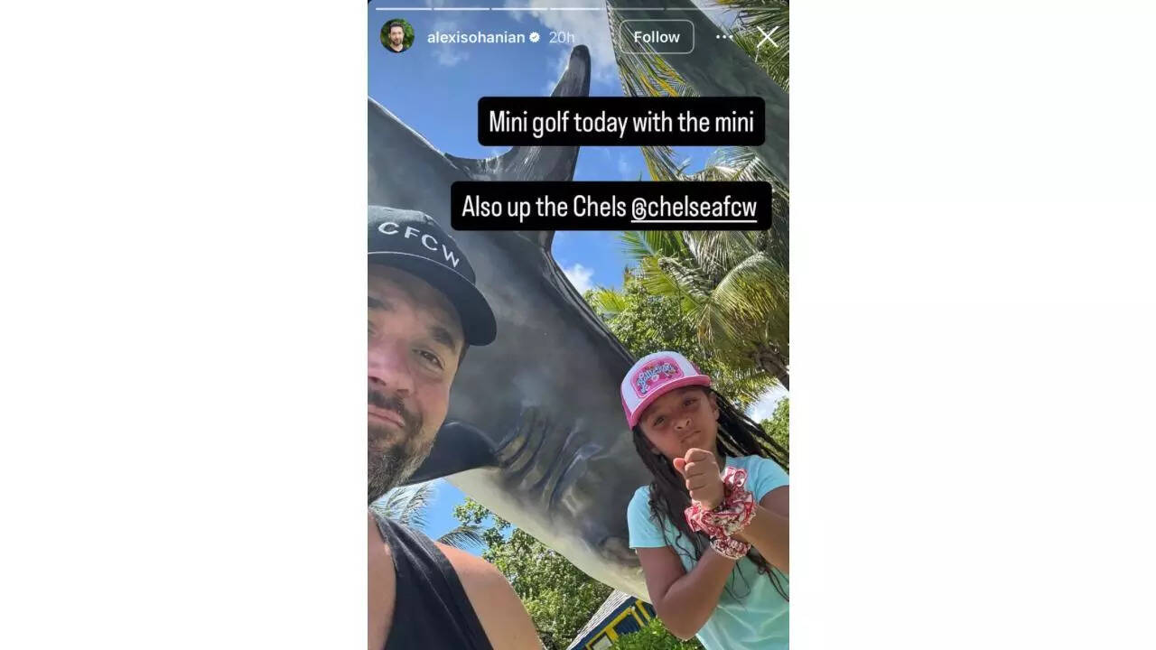 Alexis Ohanian & Olympia (Image Source: Ig)