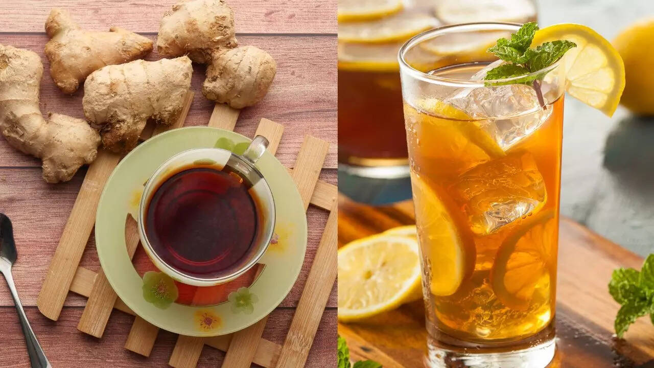 இஞ்சி தேநீர் அல்லது எலுமிச்சை தண்ணீரை முயற்சிக்கவும்