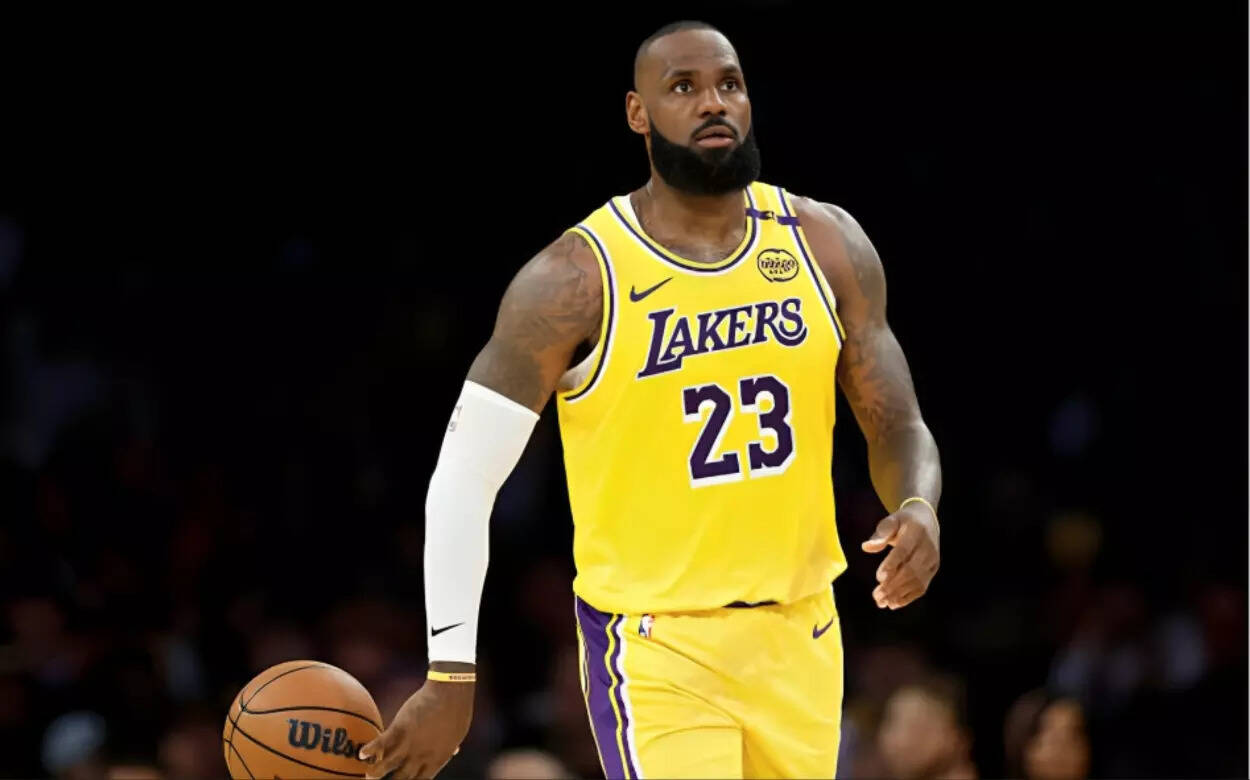 LeBron James is currently with the Los Angeles Lakers
