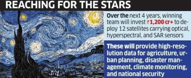 The winning Pixxel-led consortium brings together complementary strengths.