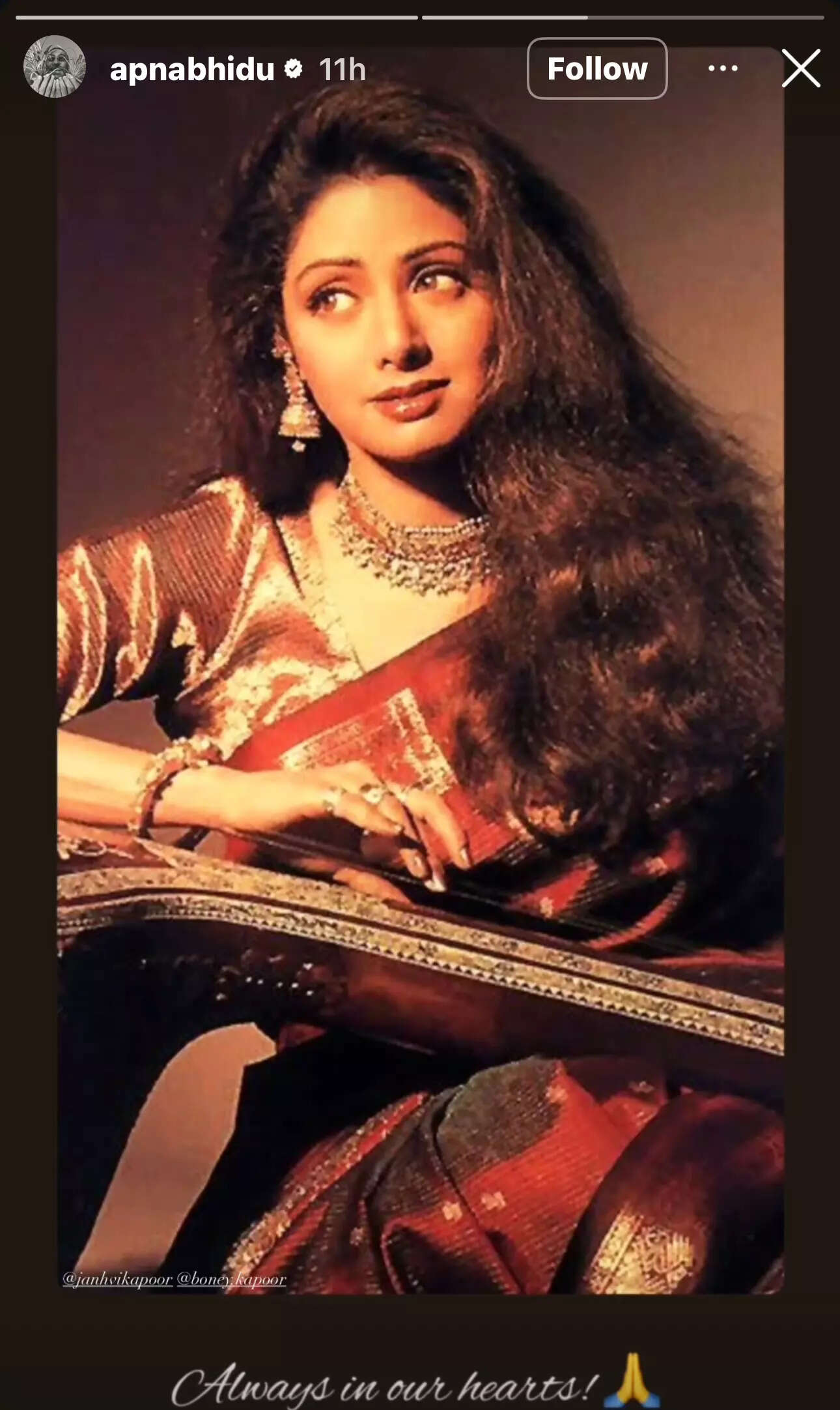 jackie shroff's instagram story