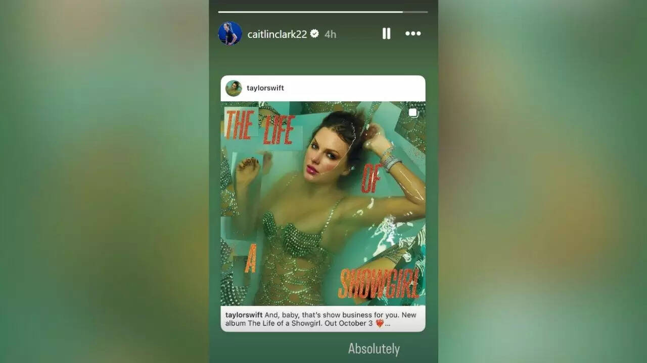 Caitlin Clark Instagram story
