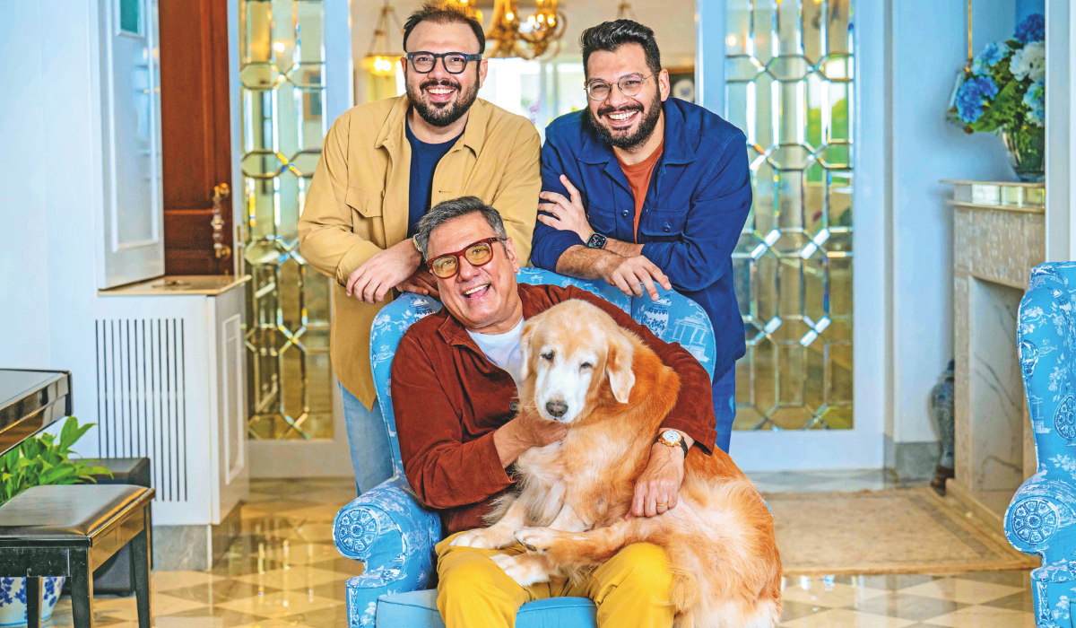 Boman Irani with his dog Lisa