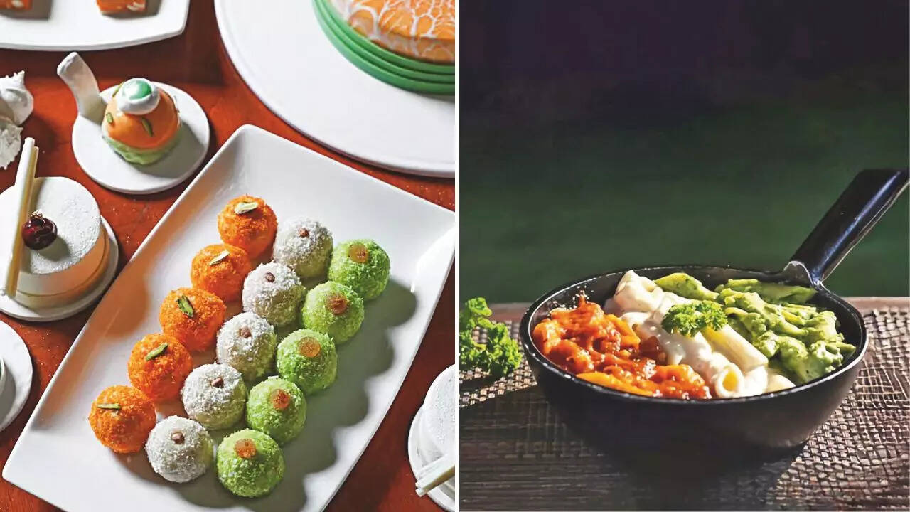 Go for a tempting tricolour spread Go for a tempting tricolour spread