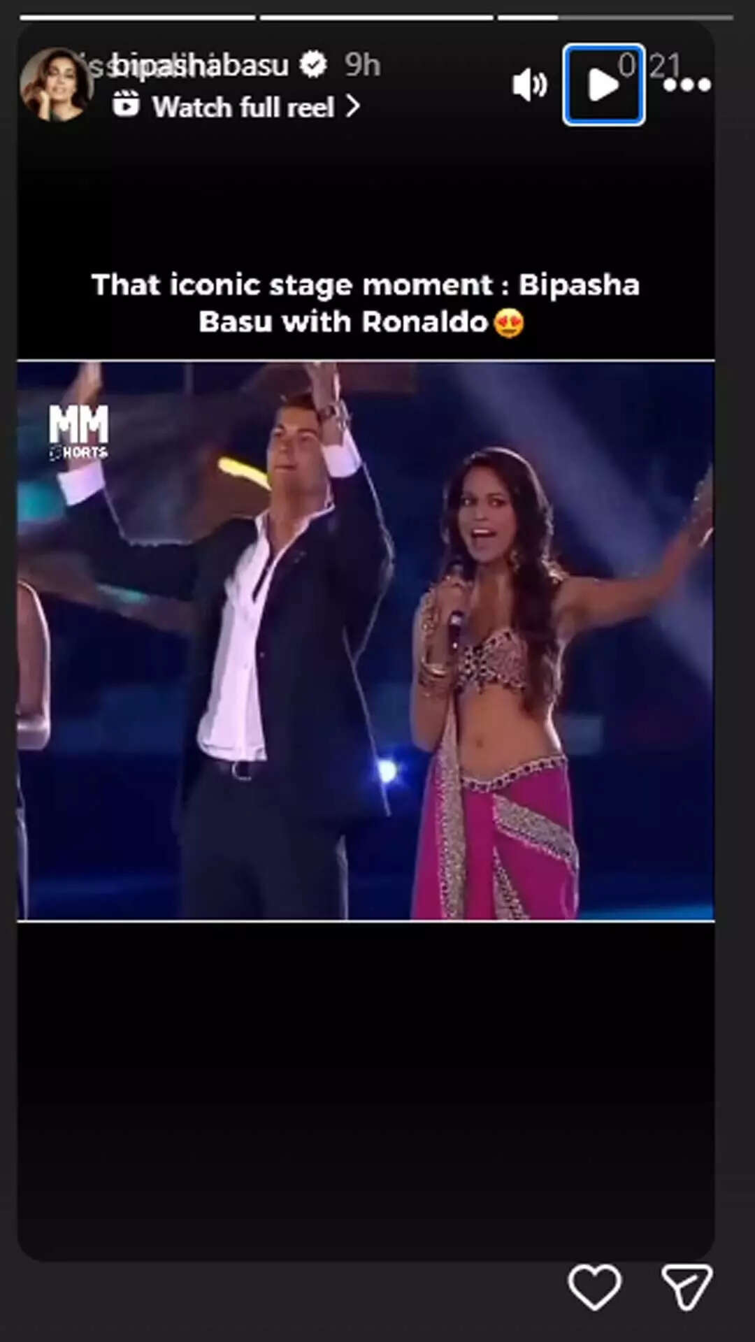 Bipasha Basu Cristiano