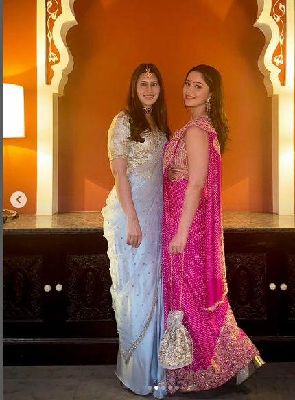 ​Sara Tendulkar and Saaniya Chandok