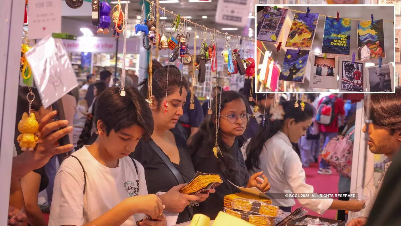 Anime and Bollywood collections found many takers at the fair Anime and Bollywood collections found many takers at the fair