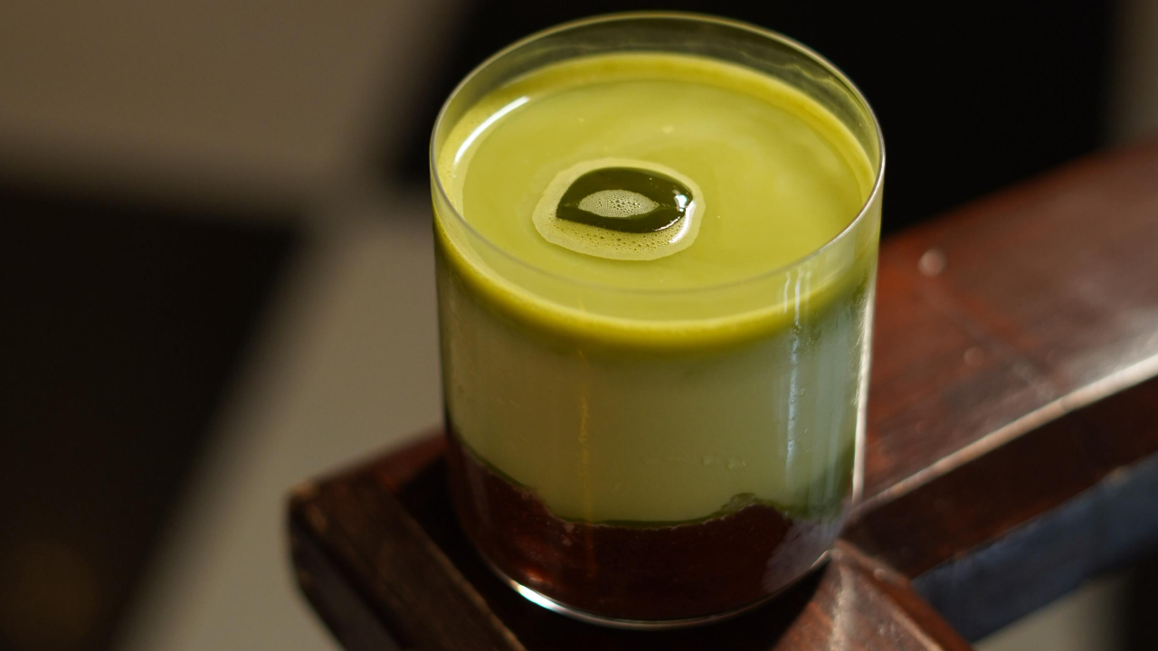 Strawberry Matcha at DOU