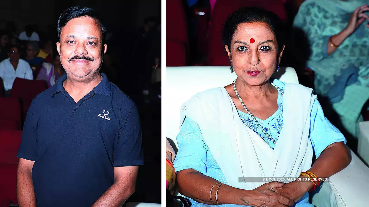 (L) Sudhir Kumar Singh (R) KumKum Dhar