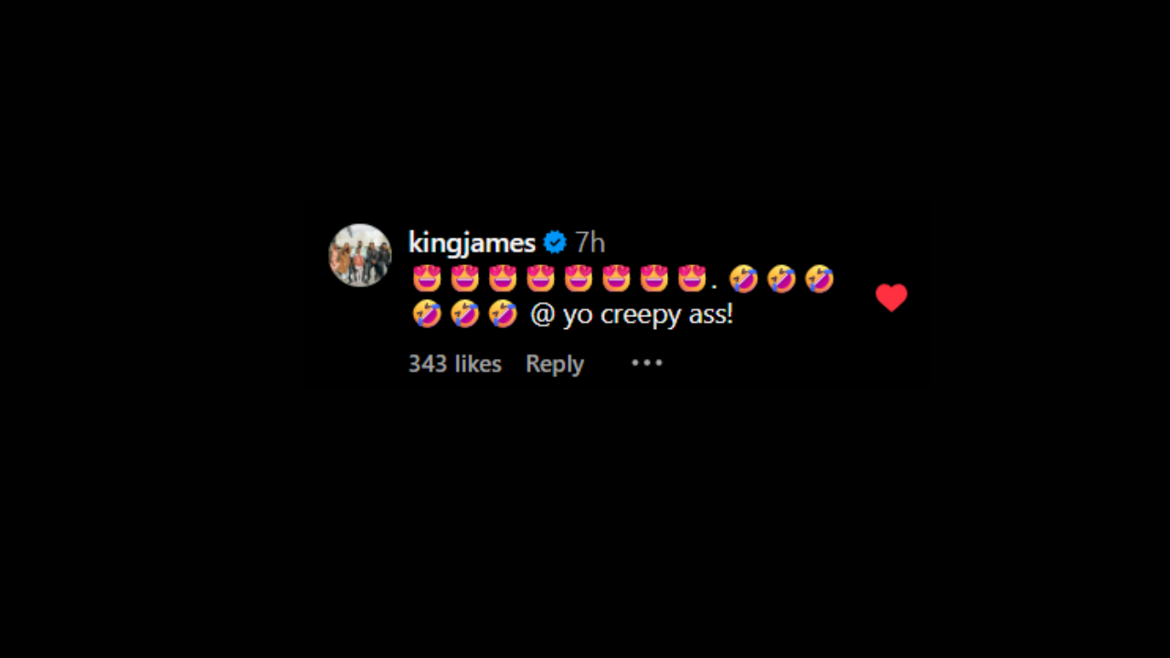 LeBron James' comment
