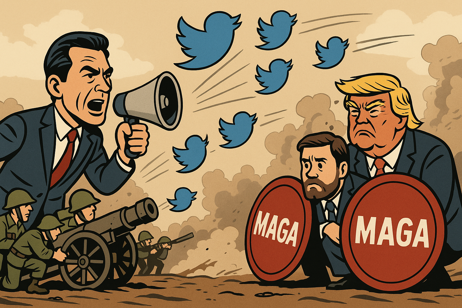 Gavin Newsom vs MAGA