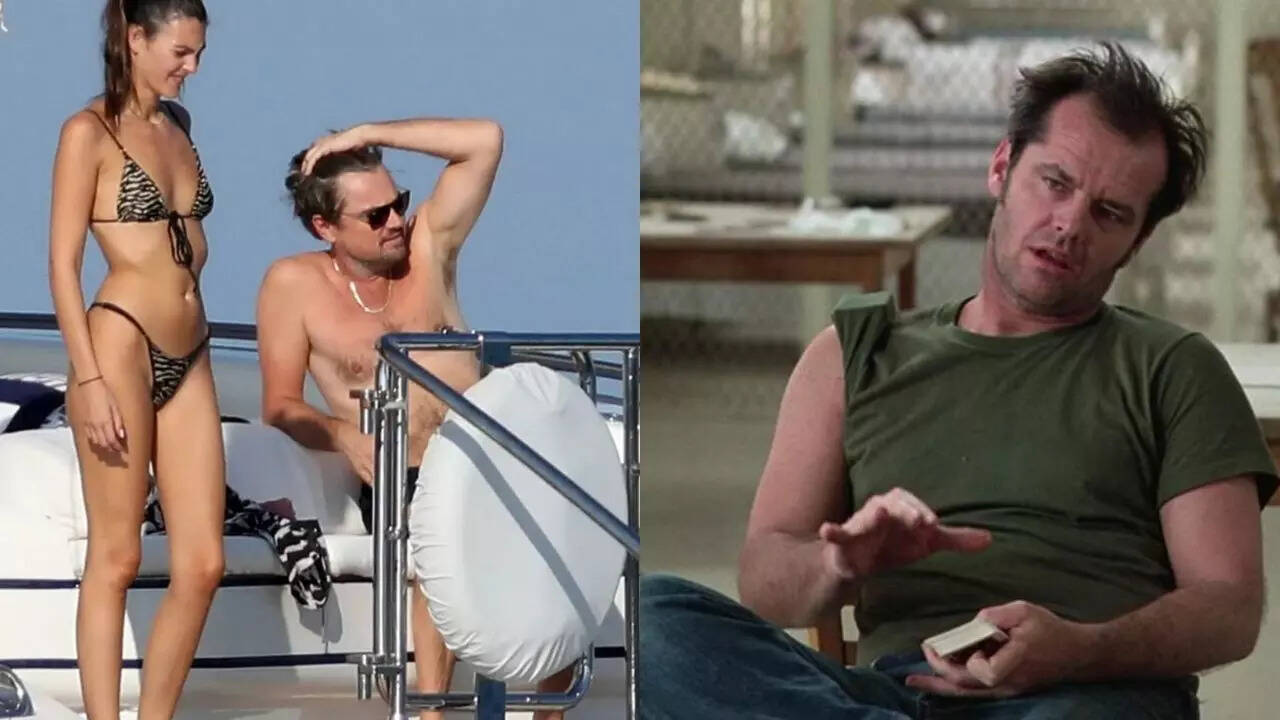 Does Leonardo DiCaprio resemble Jack Nicholson?