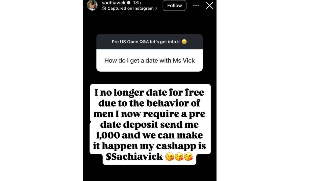 Sachia Vickery creates buzz with bold OnlyFans confession before US Open qualifiers IG/sachiavick