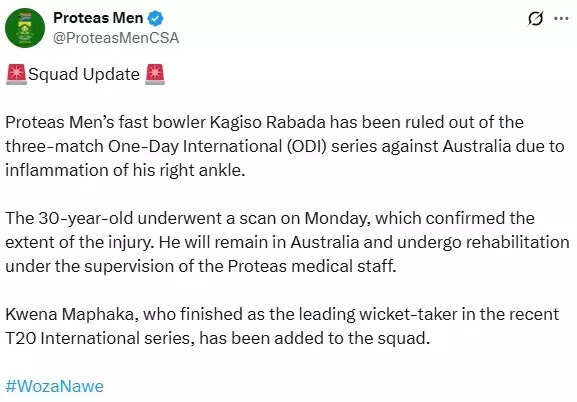Kagiso Rabada
