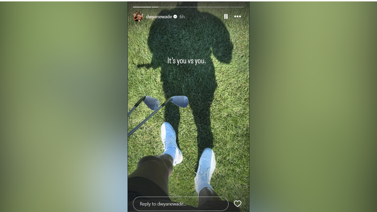 Dwyane Wade IG story screenshot
