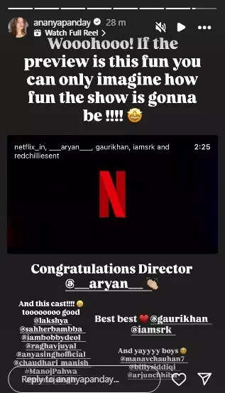 Malaika Aurora, Ibrahim Ali Khan, Ananya Pandey y Karan Johar Arya Khan 'El o*ds de Bollywood' elogiaron la vista previa