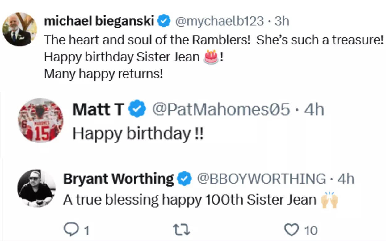 Fans reacted to Sister Jean's new milestone