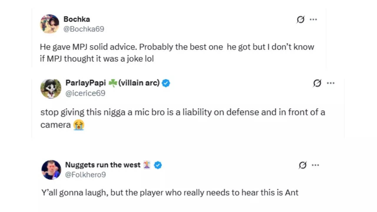 Fans' comments