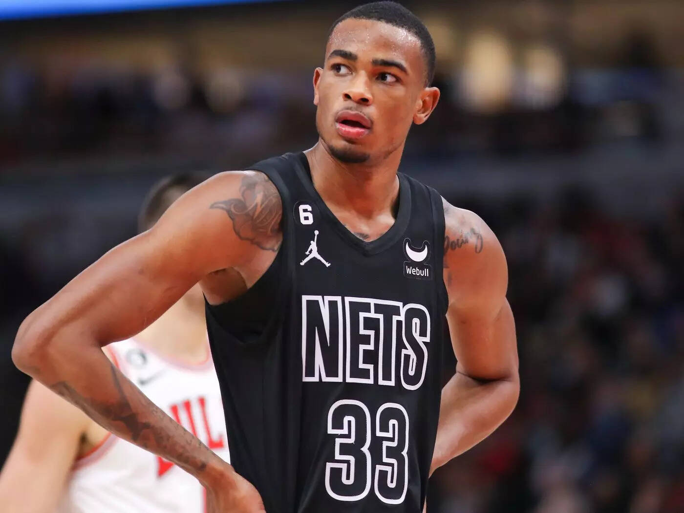 Nic Claxton of the Brooklyn Nets