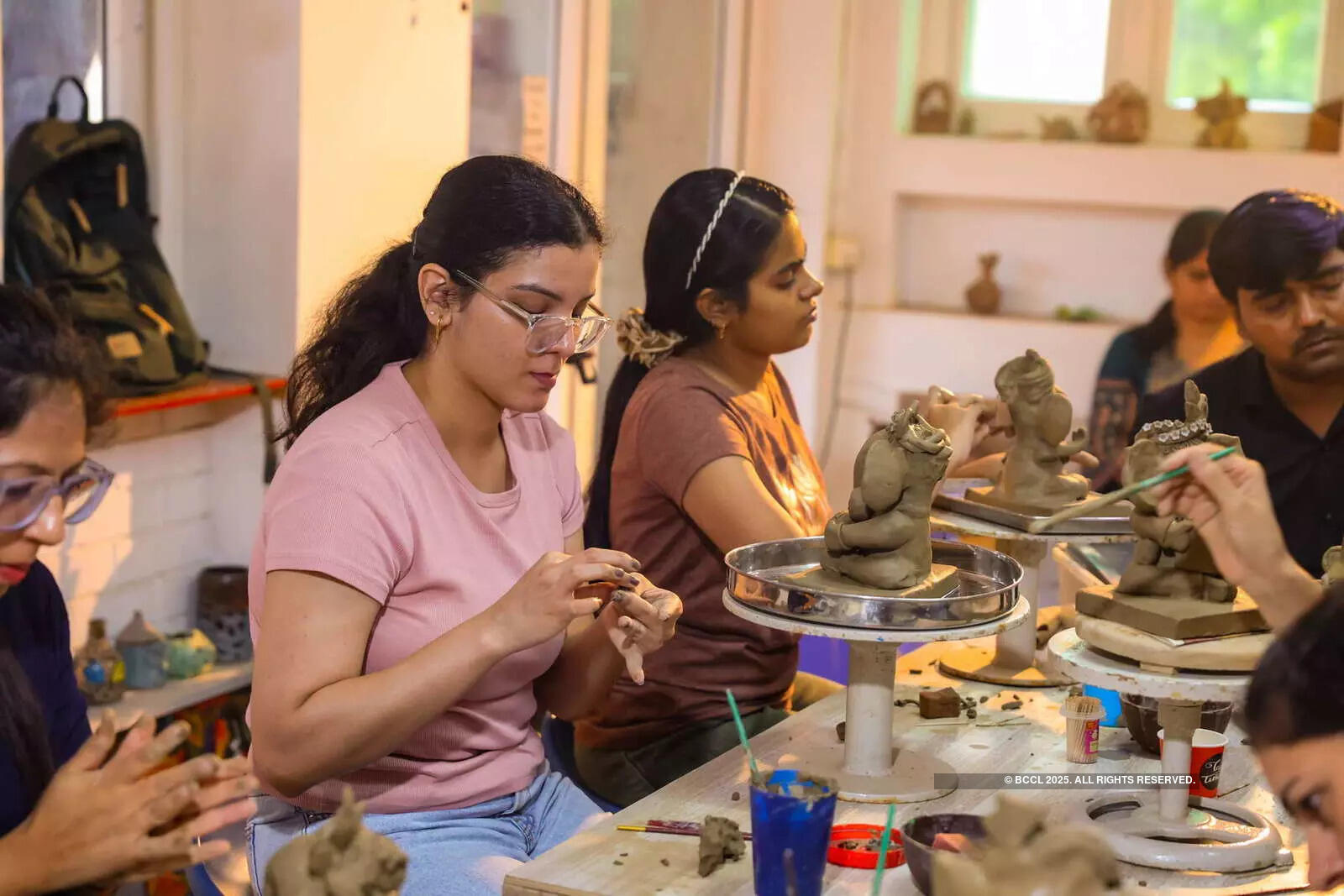 NCR residents make eco-friendly ganpatis