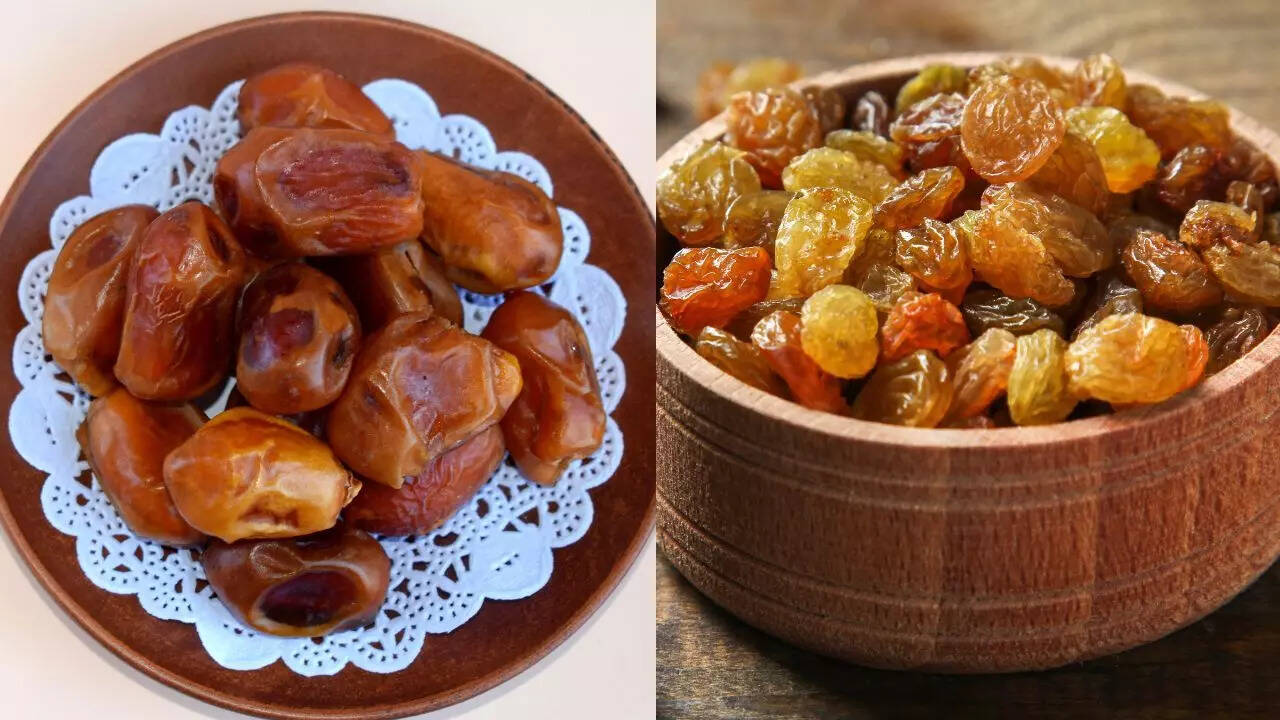 தேதிகள் மற்றும் திராட்சையும்