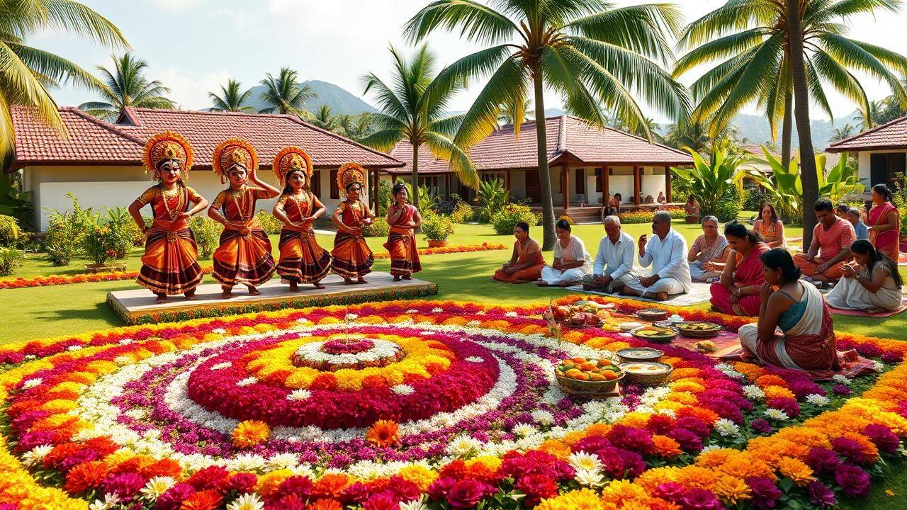 Onam's Vibrant Celebration Unfolds