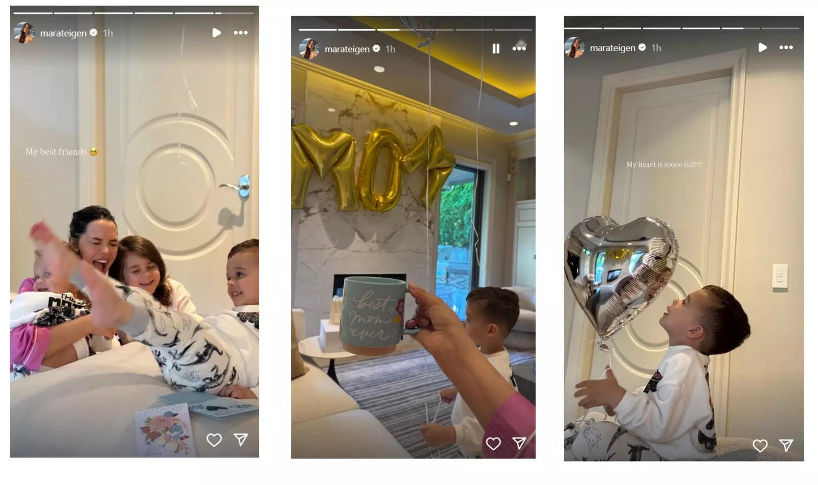Mara Teigen also posts glowing photos of herself with the kids (Image Via IG/@marateigen) Mara Teigen also posts glowing photos of herself with the kids