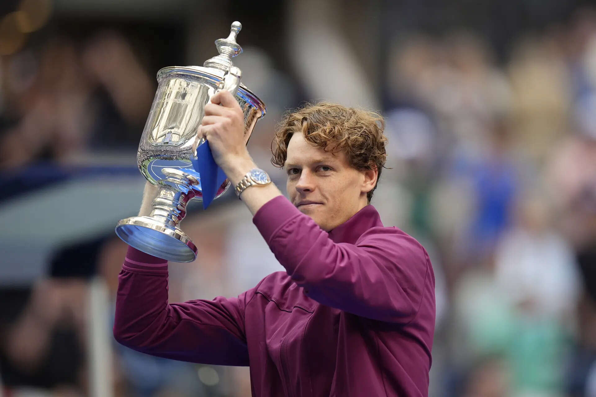 Jannik Sinner of Italy (AP Photo/Seth Wenig, File) Jannik Sinner and Carlos Alcaraz, aka Sincaraz, rule men's tennis as the 2025 US Open arrives