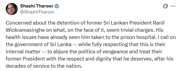 Tharoor tweet Tharoor tweet
