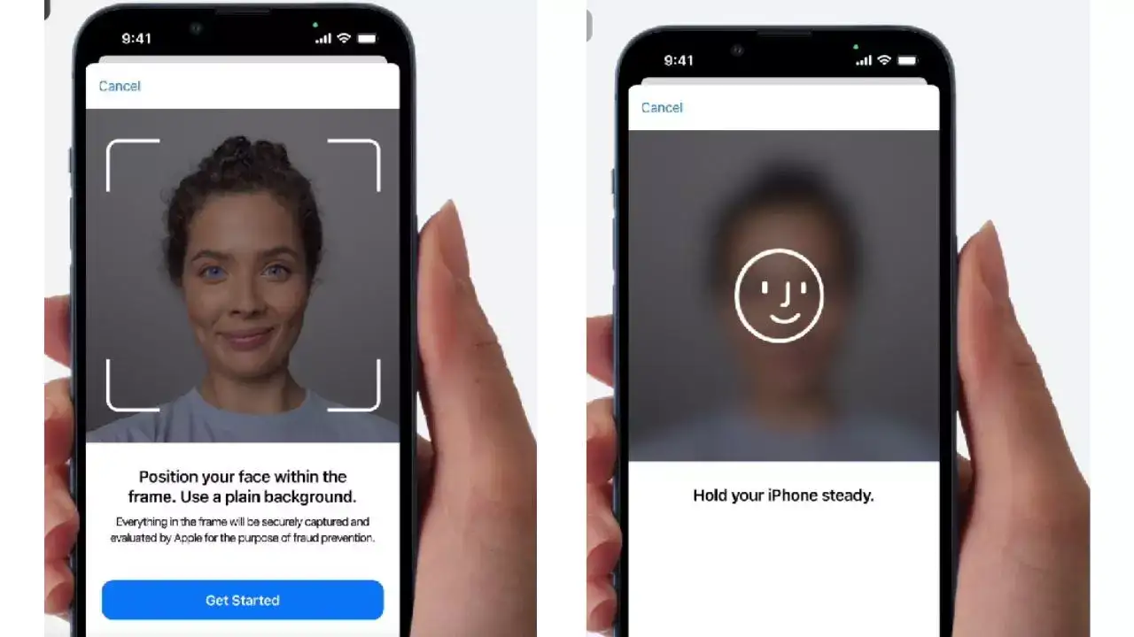 Source: Apple Wallet Complete Face Verification