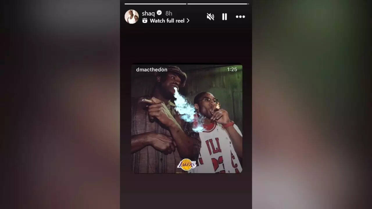 Shaquille O'Neal's Instagram story