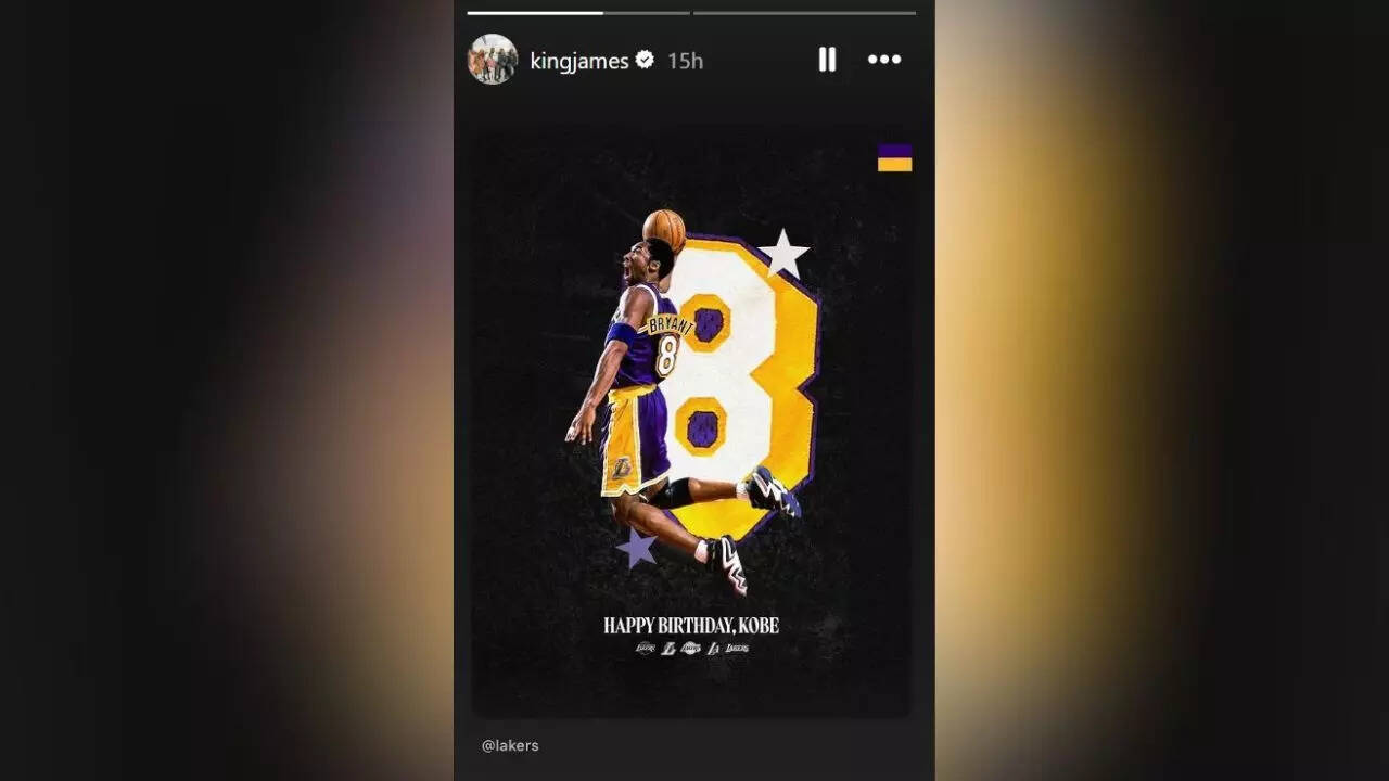 LeBron James' Instagram story