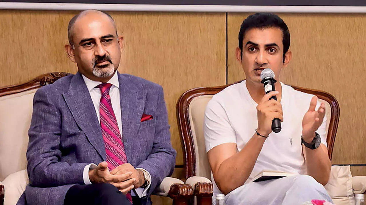 Dr Anupam Sibal and Gautam Gambhir