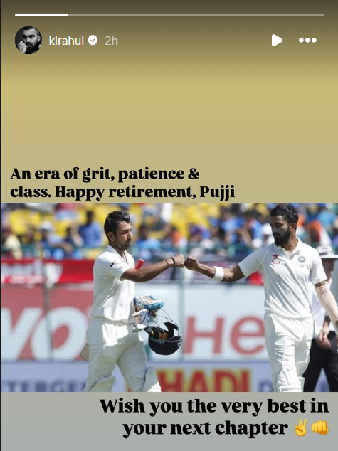 KL Rahul no Instagram (captura de tela) Captura de tela 2025-08-24 231433