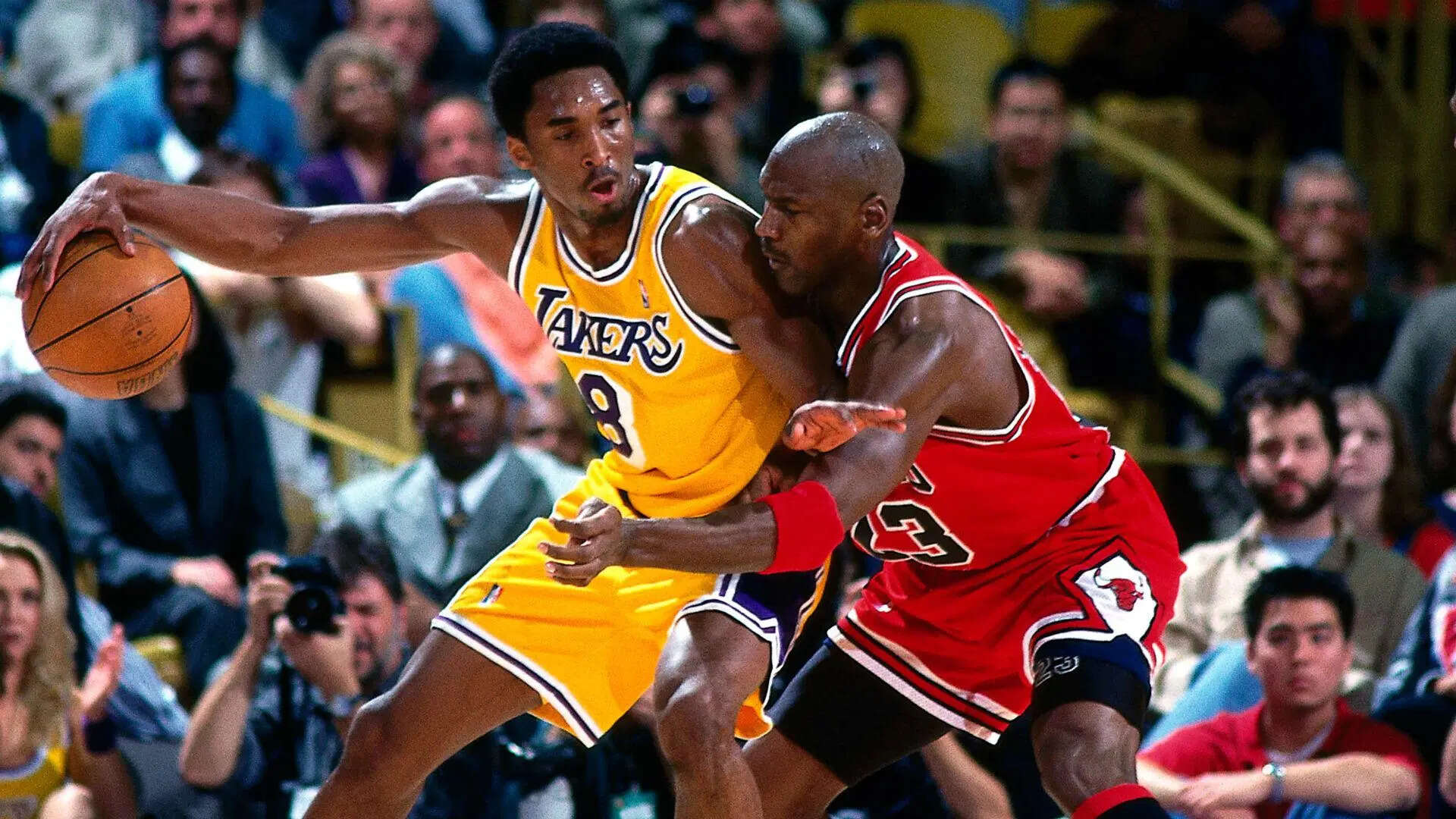 Kobe Bryant and Michael Jordan