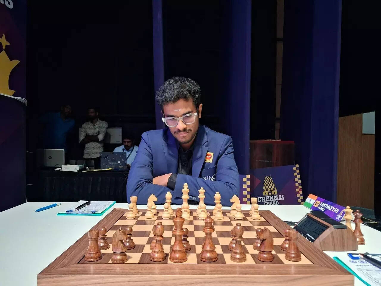 Karthikeyan Murali (Special Arrangement) Karthikeyan Murali chess.