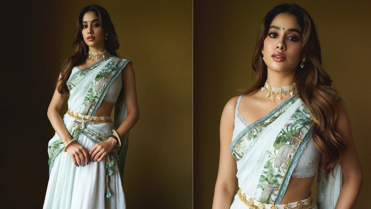 Janhvi Kapoor turns Delhi into her runway
